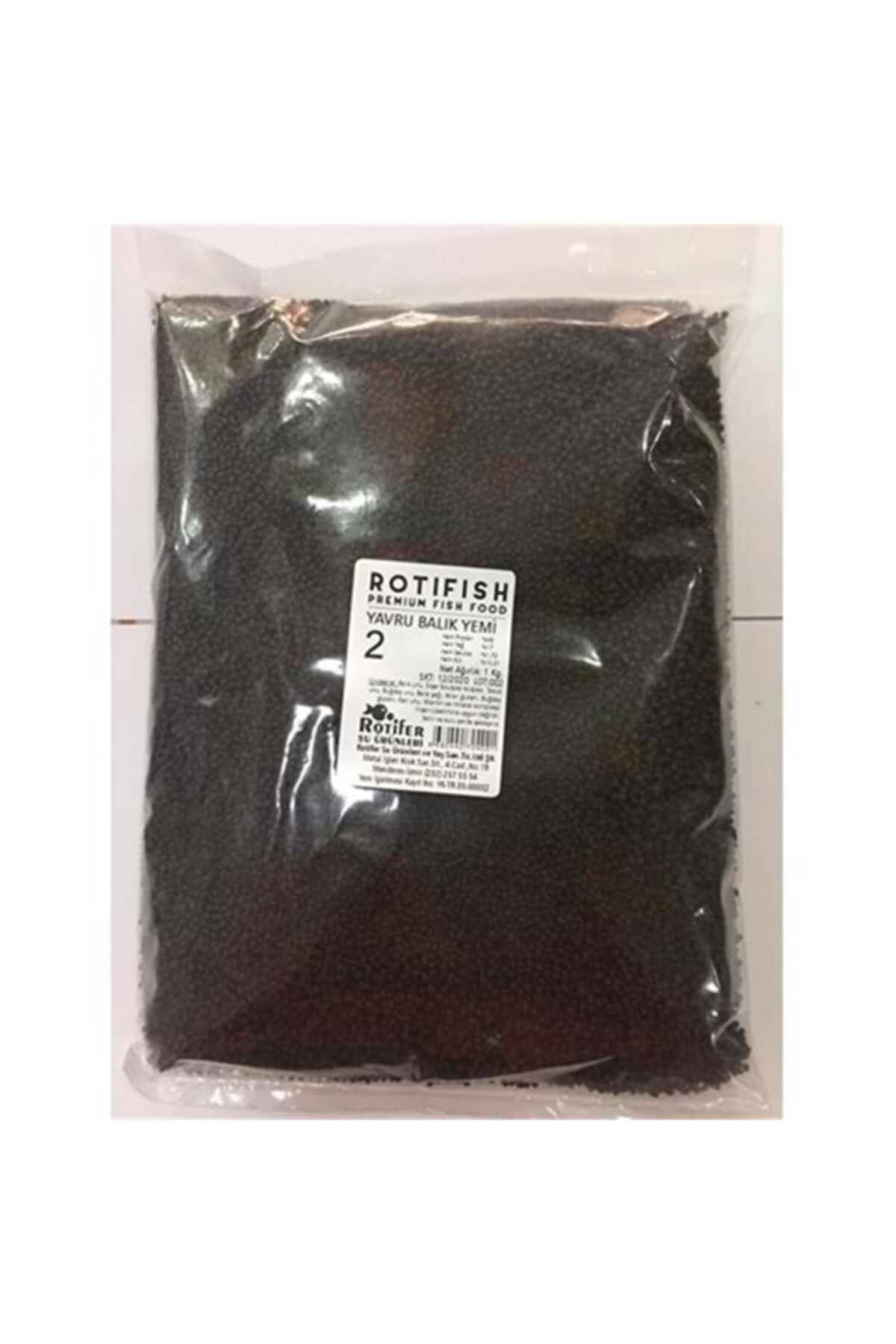 Rotifish Yavru Balık Yemi 2mm 1 Kg