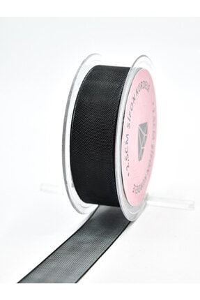 Siyah Şifon Kurdele 2.5cm-20m sifonkurdele25mm