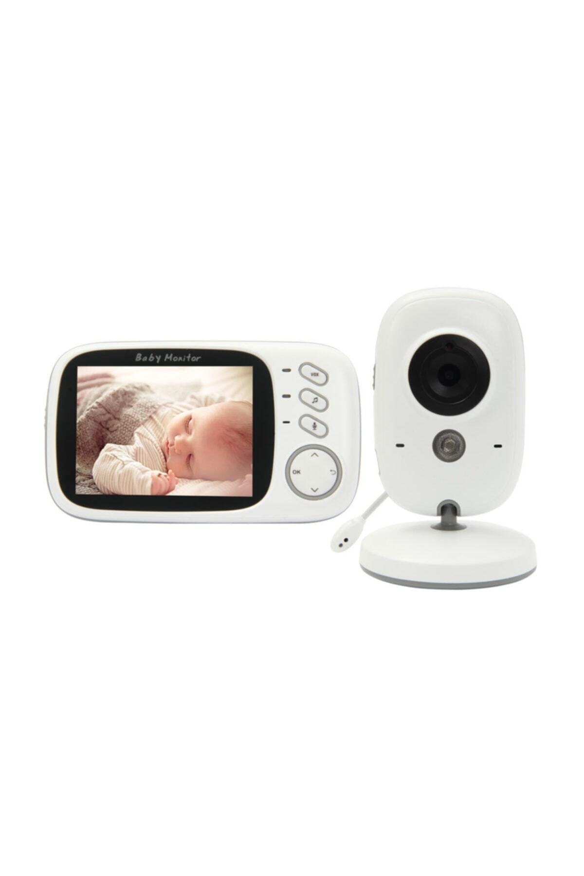 Angel Eye VB603 Lcd Ekranlı Kablosuz Wifi Bebek Kamerası Gece Görüşlü Oda Sıcaklığı Kontrollü fotoğrafı 5 (önizleme)