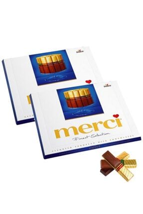 Merci Çikolata Mavi Çikolata Finest Selection 250 Gr * 2 Kampanyalı Paket scmercimavi2likamp
