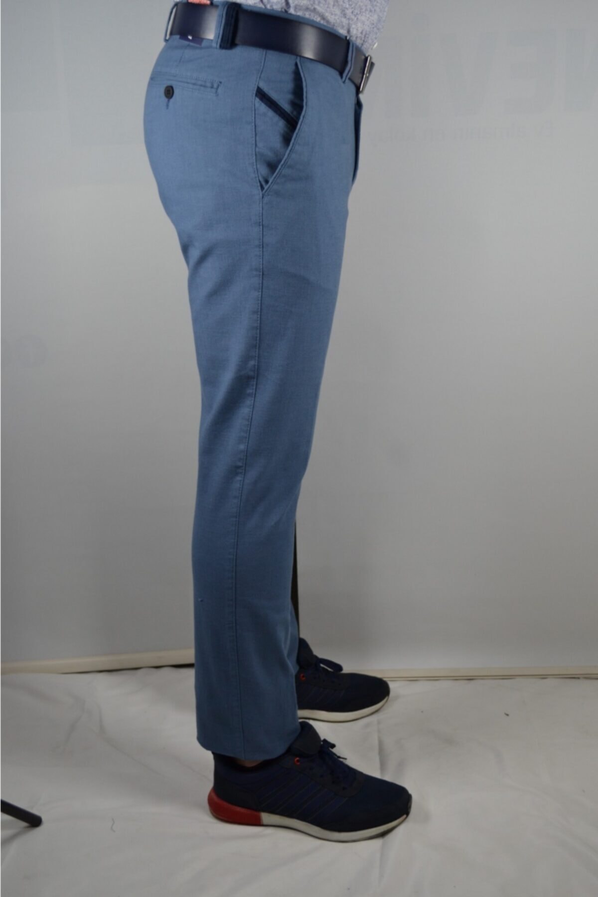 شلوار مردانه آبی Bomonti | BMT 10500 اورجینال - تصویر 2