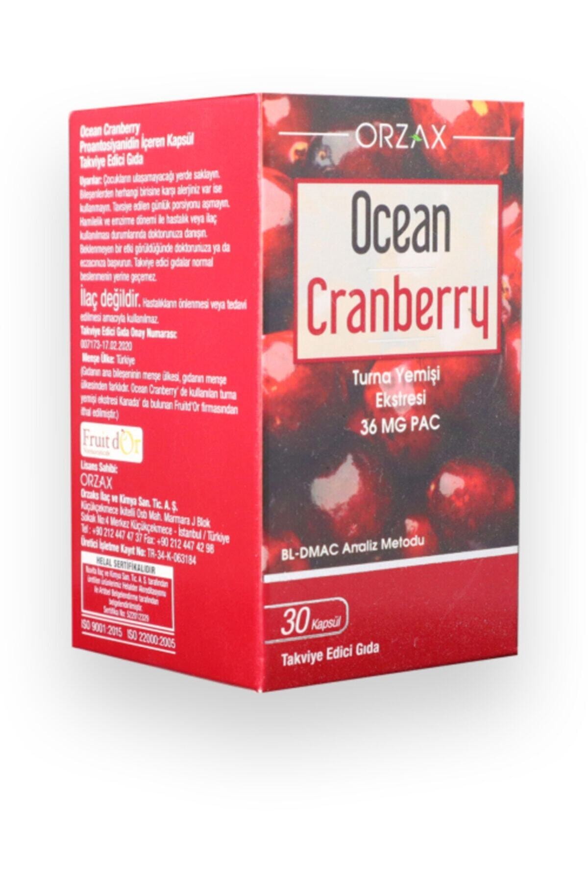 Ocean Ocean Cranberry 30 Tablet