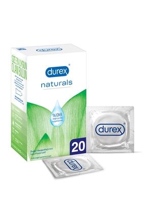 Naturals Doğal Kayganlaştırıcılı İnce Prezervatif 20 'lı 5052197059359