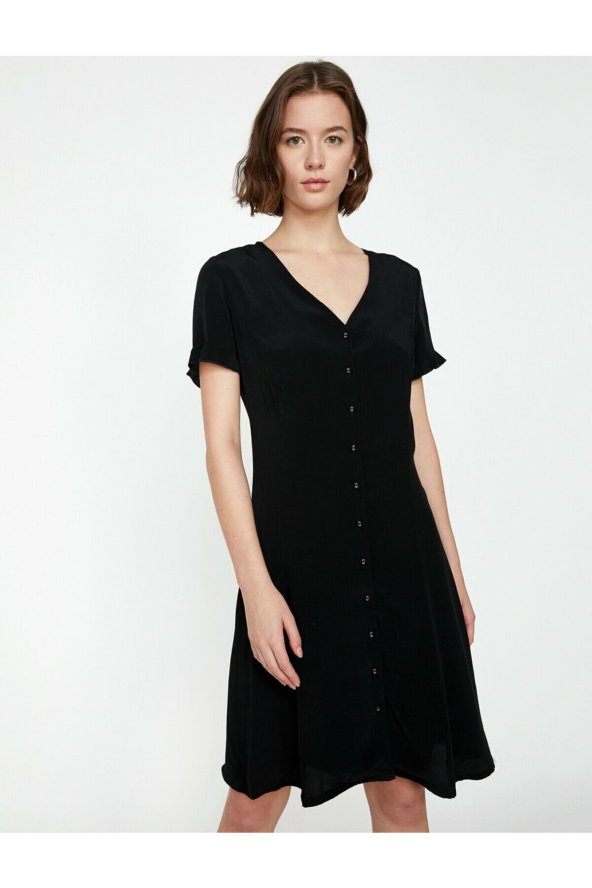 Koton Kadin Siyah Elbise 8yak88653pw Fiyati Yorumlari Trendyol