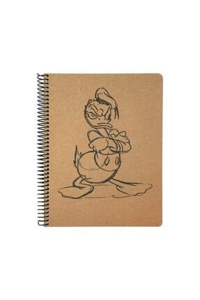 100 Yaprak Donald Duck Kraft Kapak Spiralli Defter 80006748