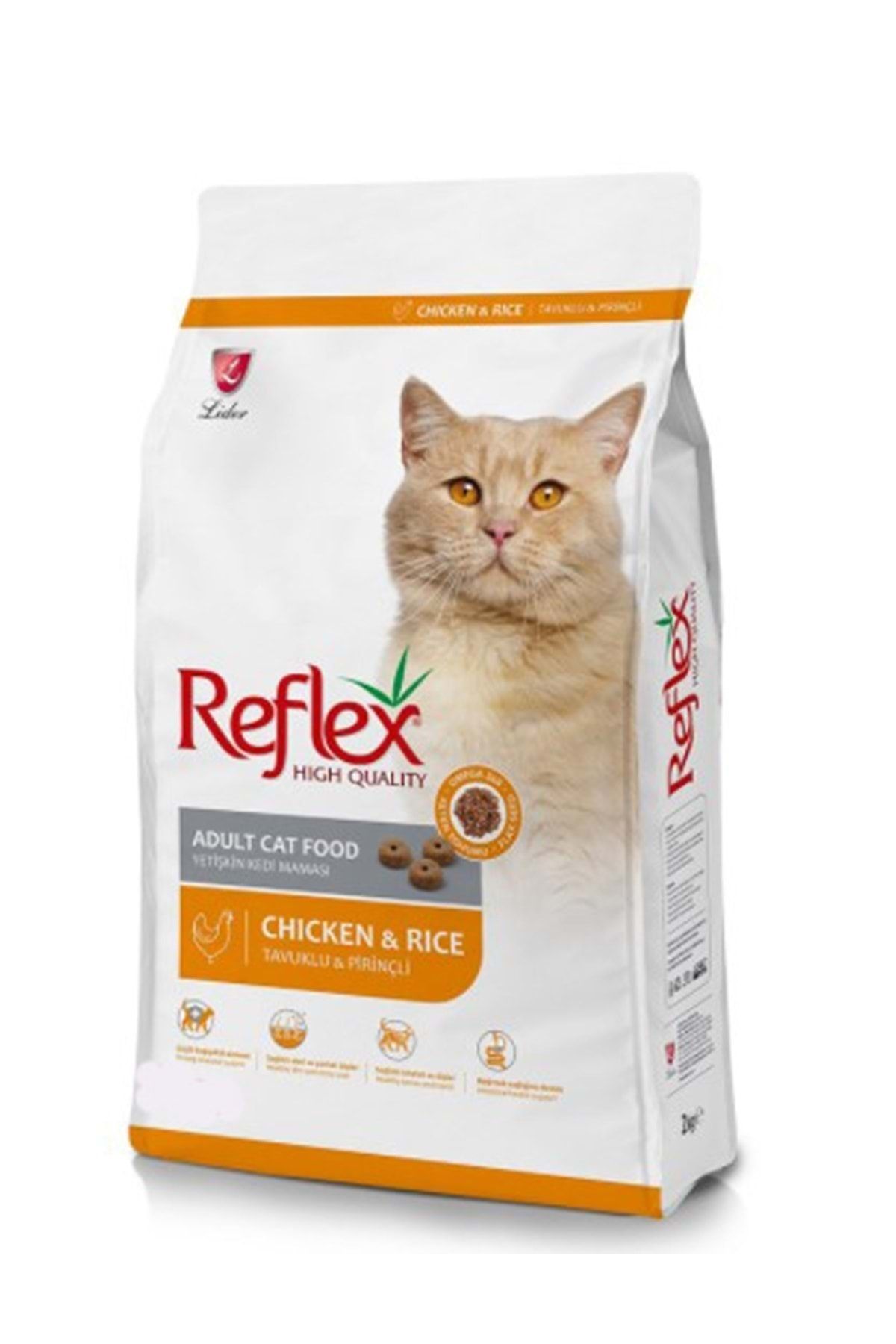 Reflex Tavuk Pirinç Yetişkin Kedi Maması 15 Kg Fiyatı, Yorumları TRENDYOL