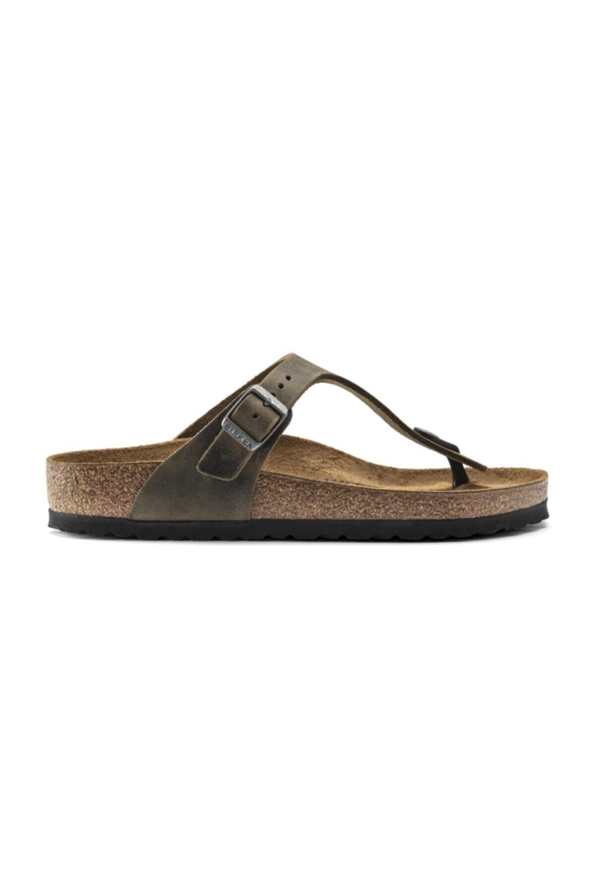 دمپایی بیرکن استاک مردانه  خاکی  راسته      لباس خانگی | Birkenstock 1019327 DE - تصویر 5