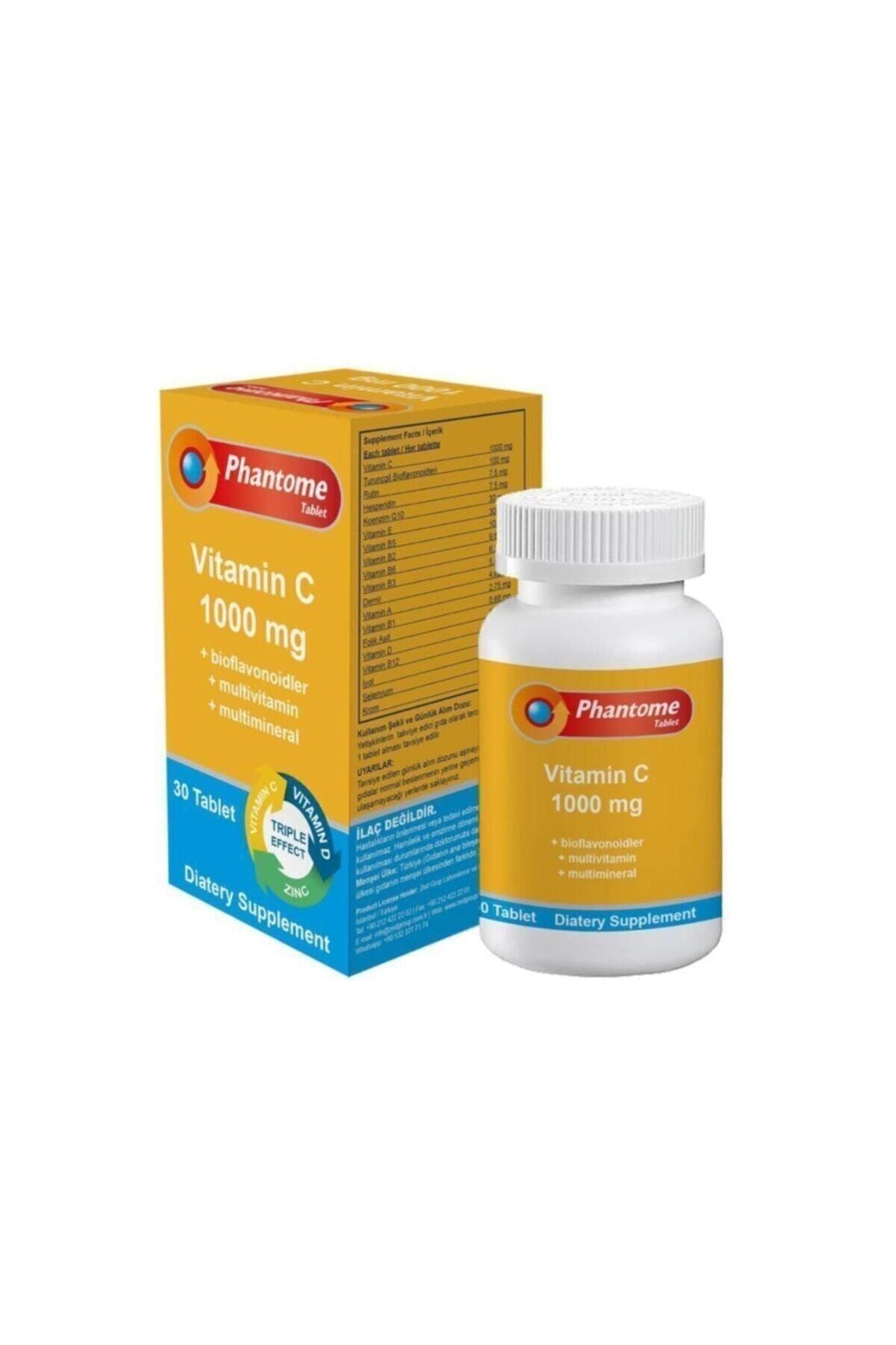 phantome vitamin c 1000 mg 30 tablet