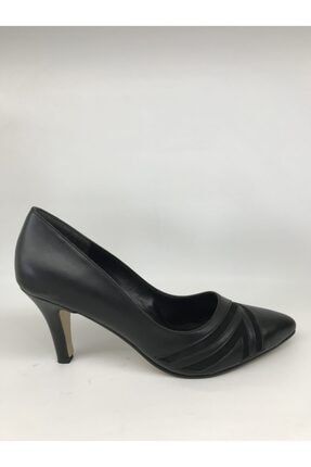 Lazer Kesim Dantelli Klasik Bayan Ayakkabı Z-19502