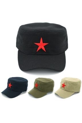 Yazlık Castro Şapka Yıldızlı Unisex BZO00289