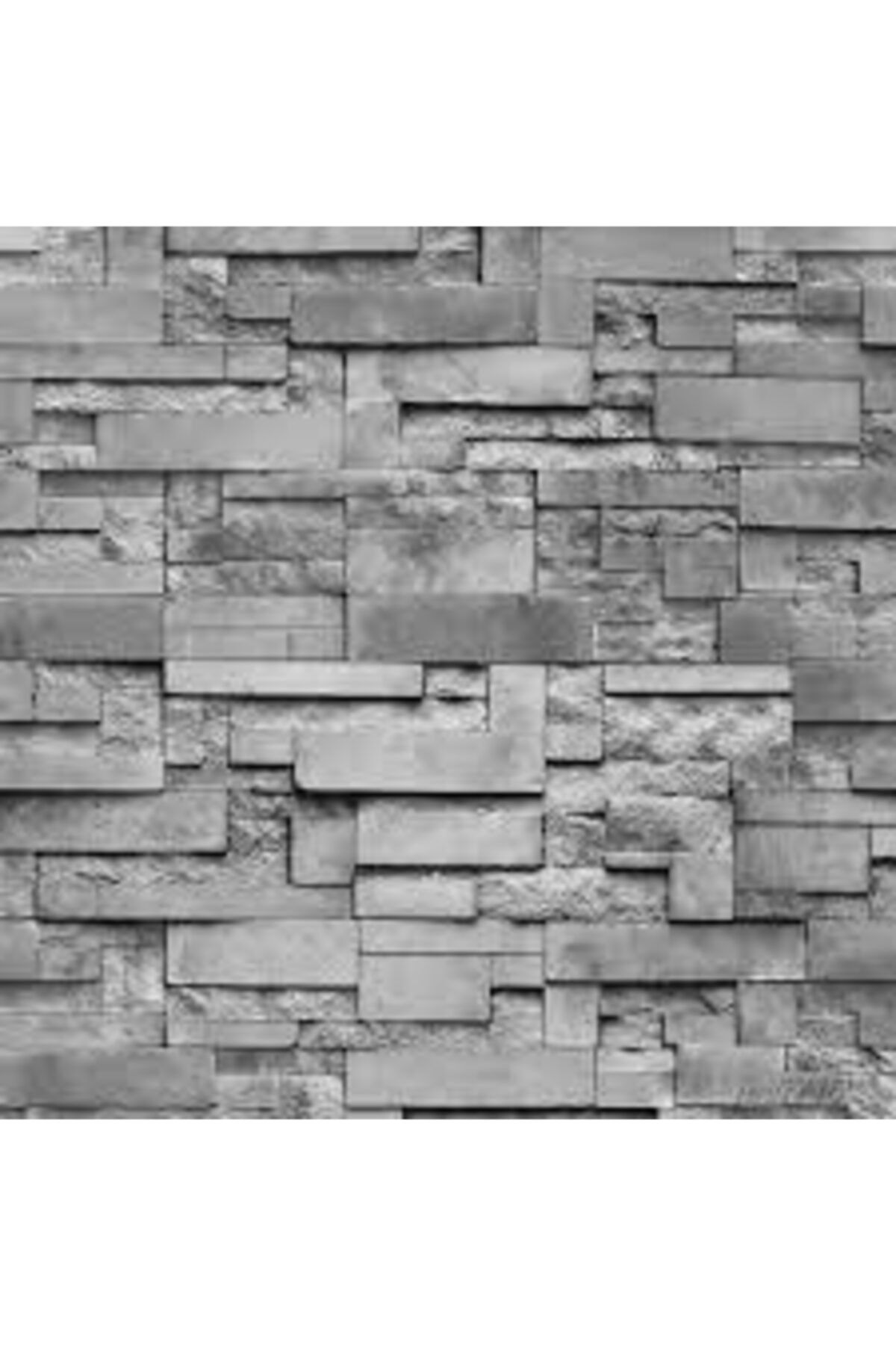 Gray shop pattern wallpaper