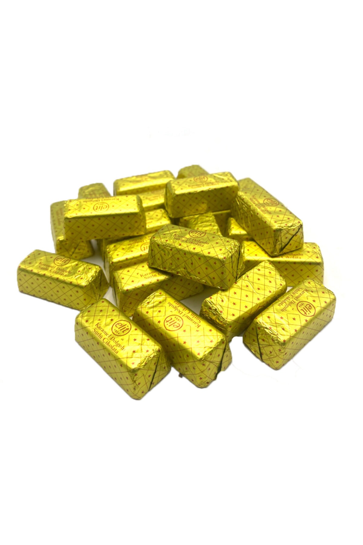 Elit Çikolata Karamel Krema Dolgulu Sütlü Şeker 250 Gr