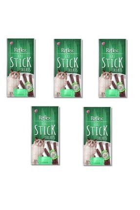 Cat Stick Kuzu Etli Tahılsız Kedi Ödül Çubuğu 5 gr 3'lü 5 Adet RFT-024-5