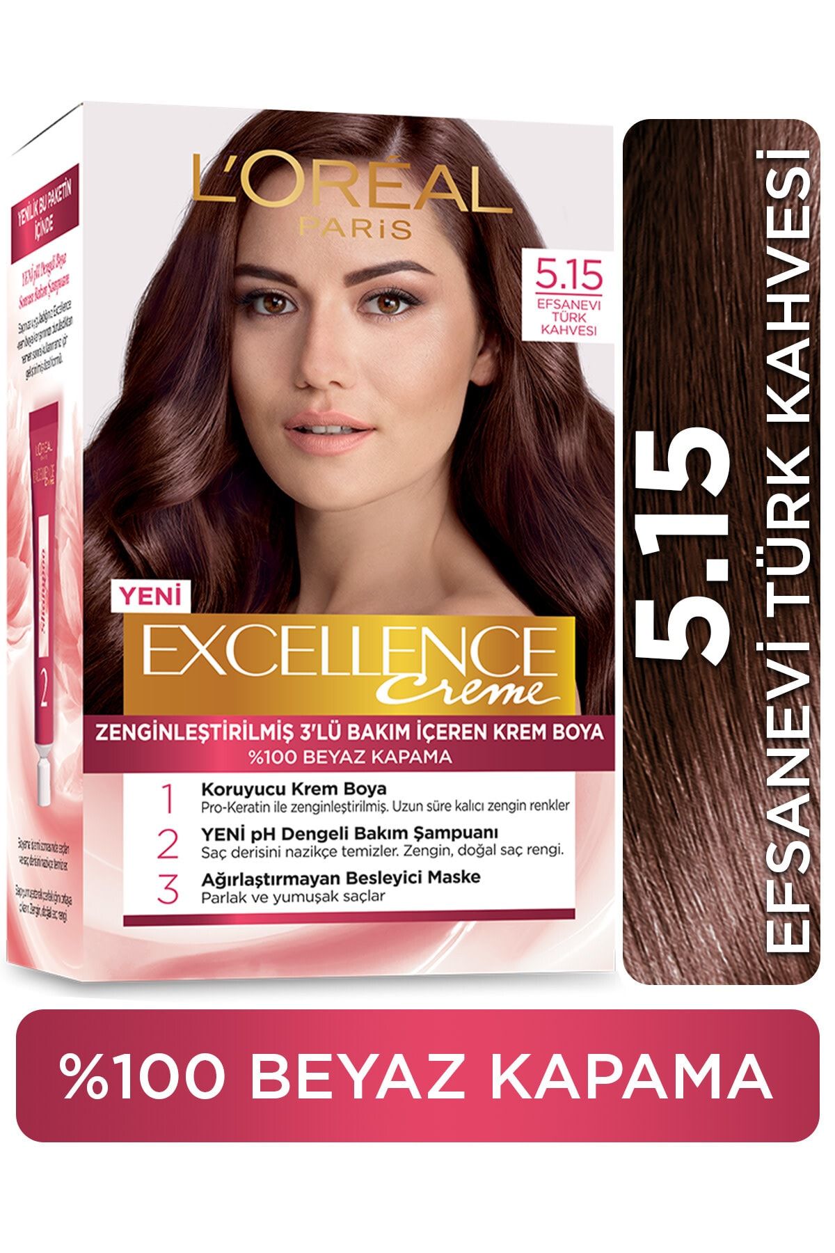 l oreal paris excellence creme sac boyasi 5 15 efsanevi turk kahvesi fiyati yorumlari trendyol