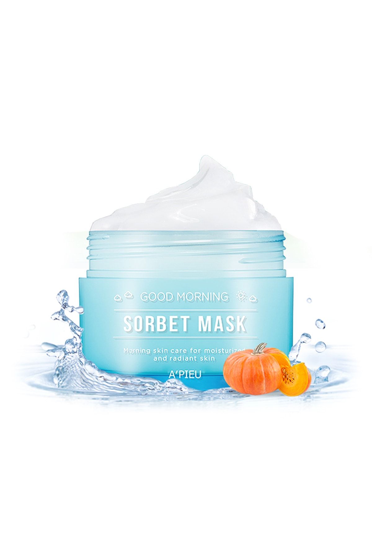 Missha Увлажняющая маска для утреннего ухода 105 мл APIEU Good Morning Sorbet Mask 8809530037935