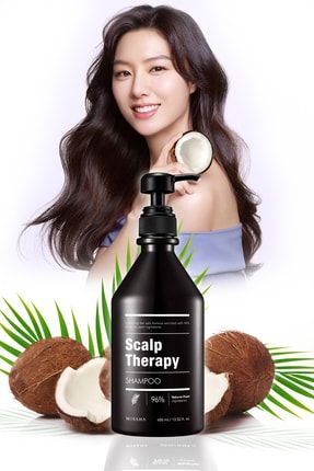 Dökülme Karşıtı Saç Derisi Bakımı Yapan Bitkisel Şampuan (400ml) Scalp Therapy Shampoo 8809530054338