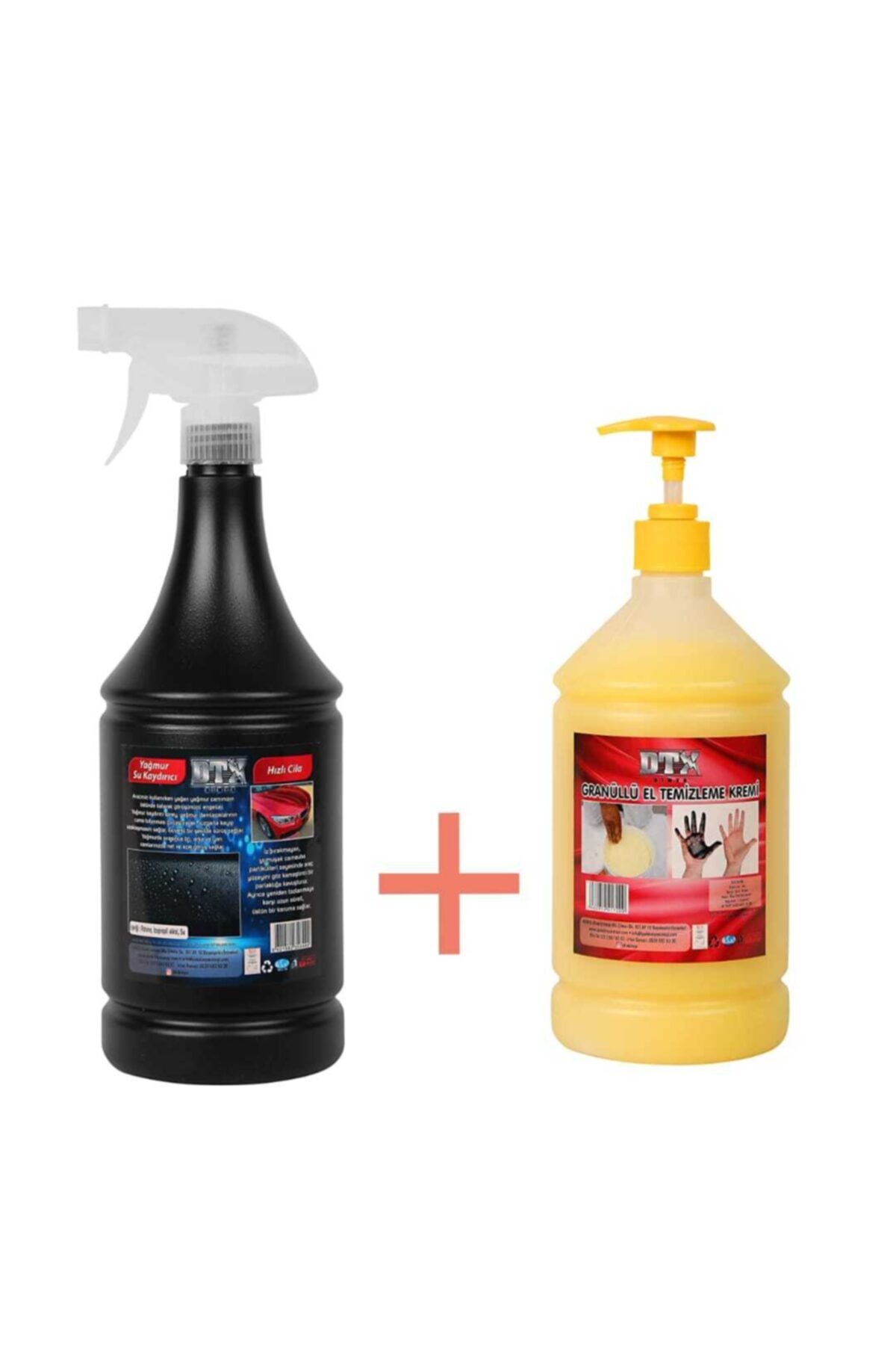 Yağmur Su Kaydırıcı Hızlı Cila 1lt Granüllü El Temizleme Kremi 1 lt