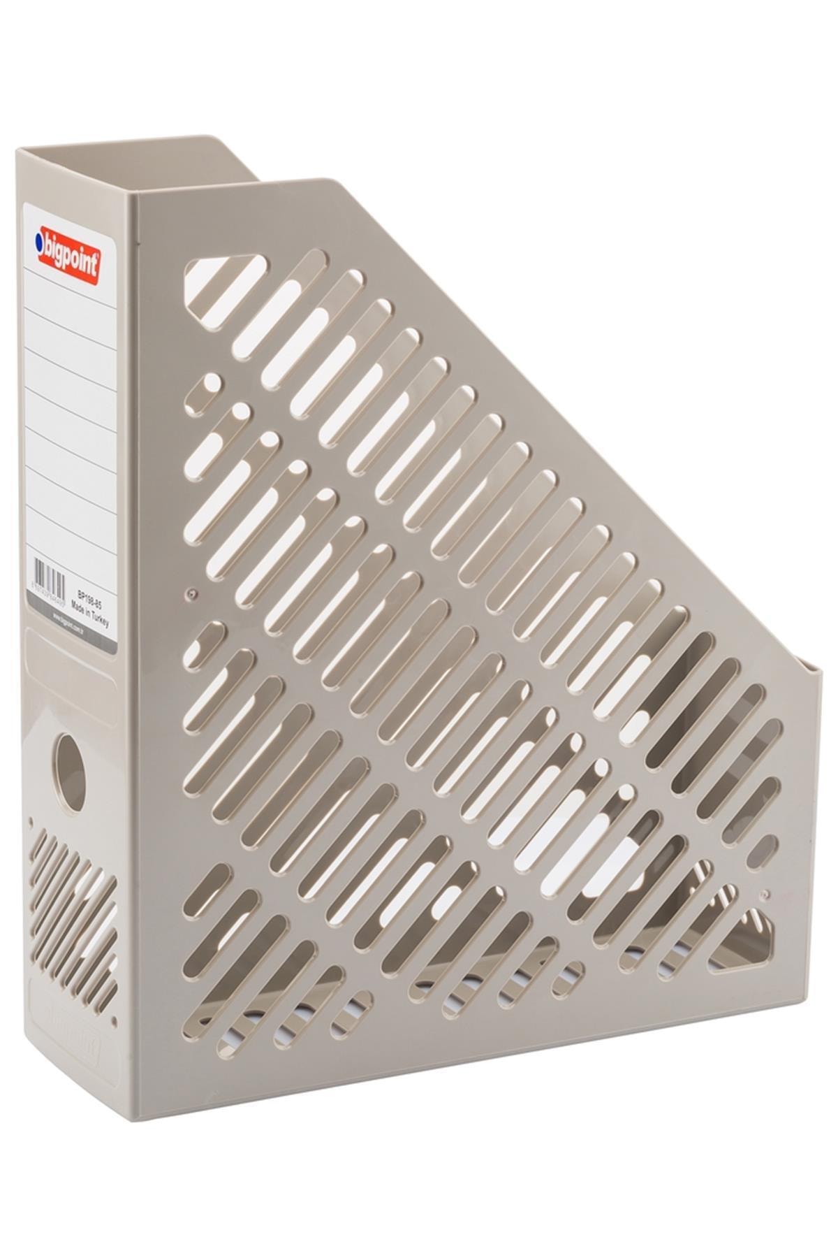 Bigpoint Plastik Kutu Klasör Gri