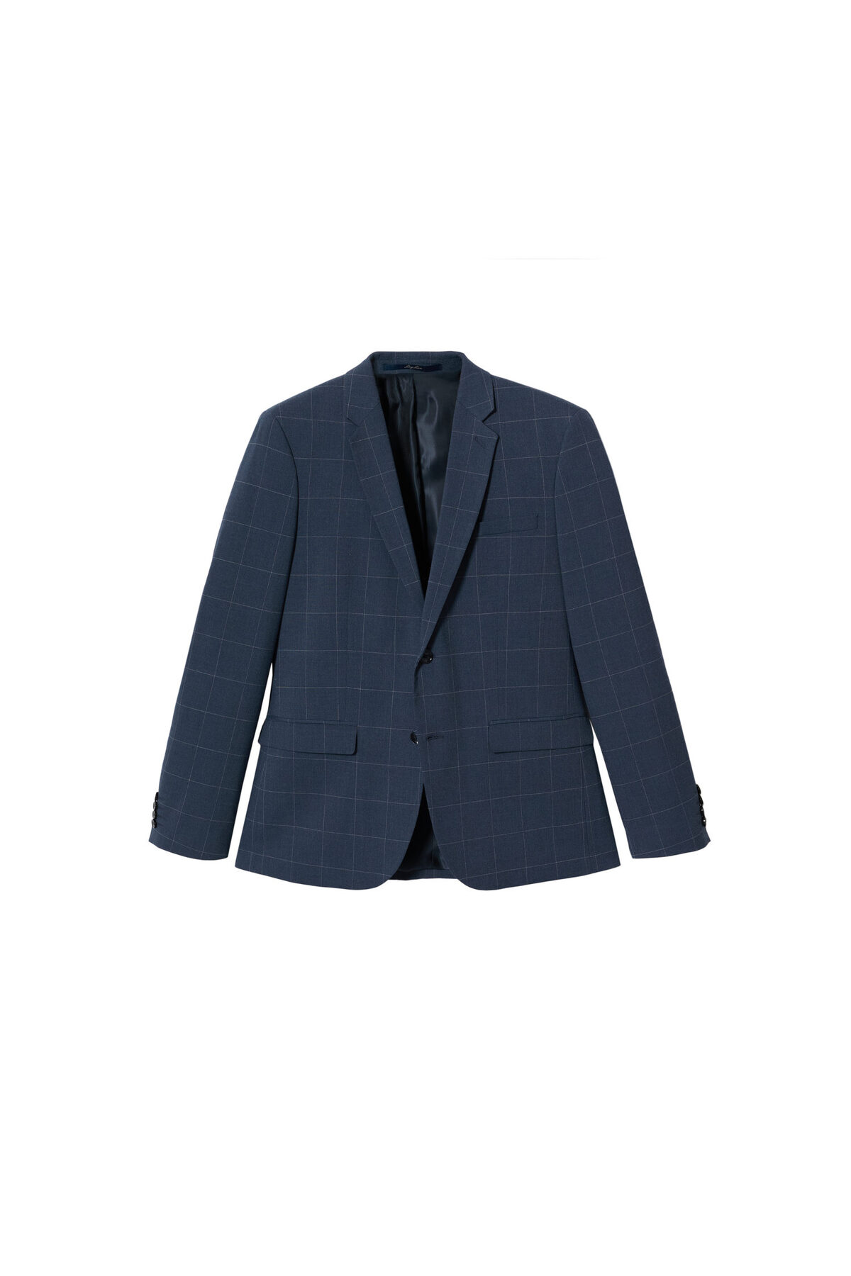 ژاکت مردانه آبی سرمه ای منگوMANGO Man | 37940162 اورجینال - تصویر 5