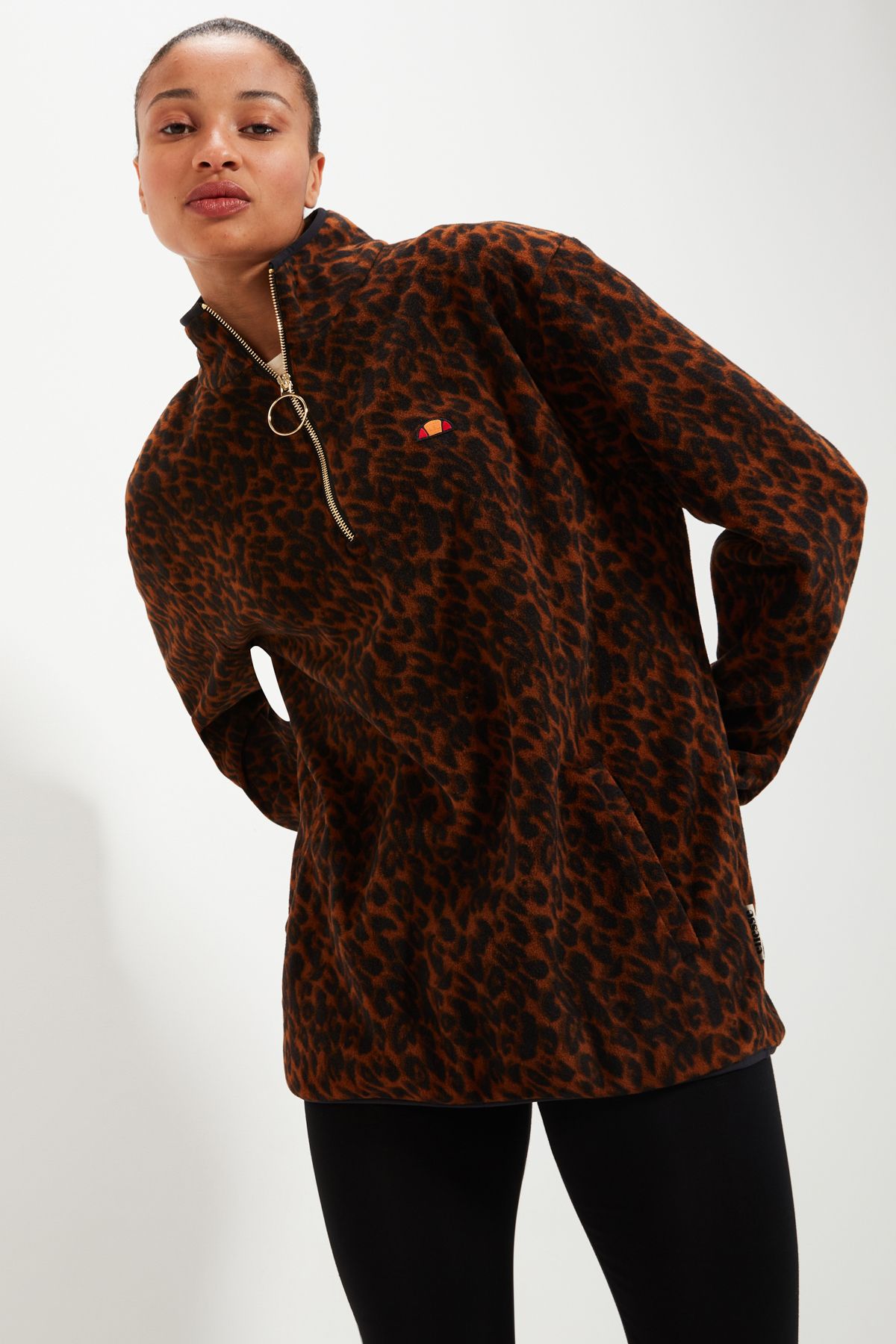 Ellesse yellow hotsell fluffy jacket
