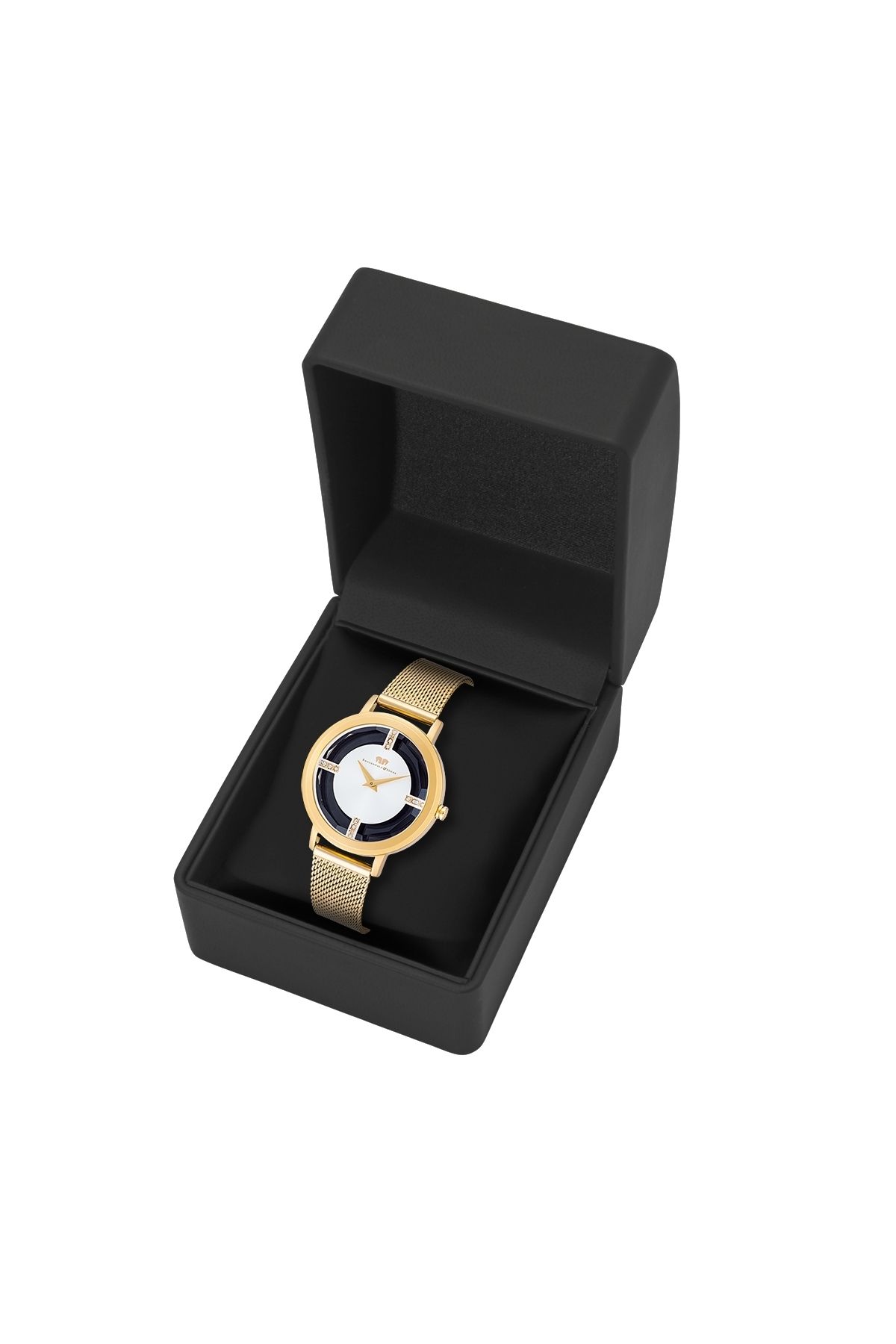 Rhodenwald & Söhne-Quarzuhr Damen Quarzuhr gelbgold Edelstahl gelbgold 8