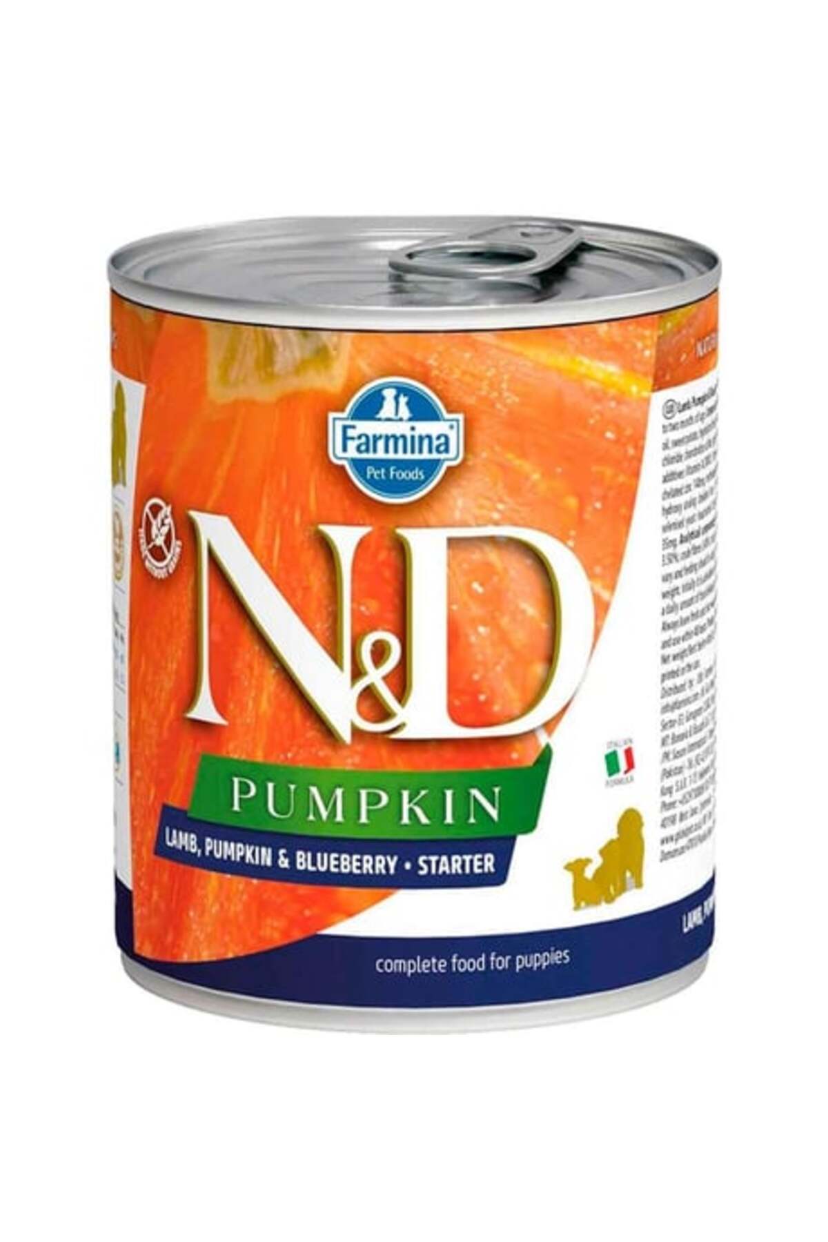 N&D Tahılsız Kuzu&Balkabağı&Yaban Mersini 285gr Yaş Köpek Konservesi