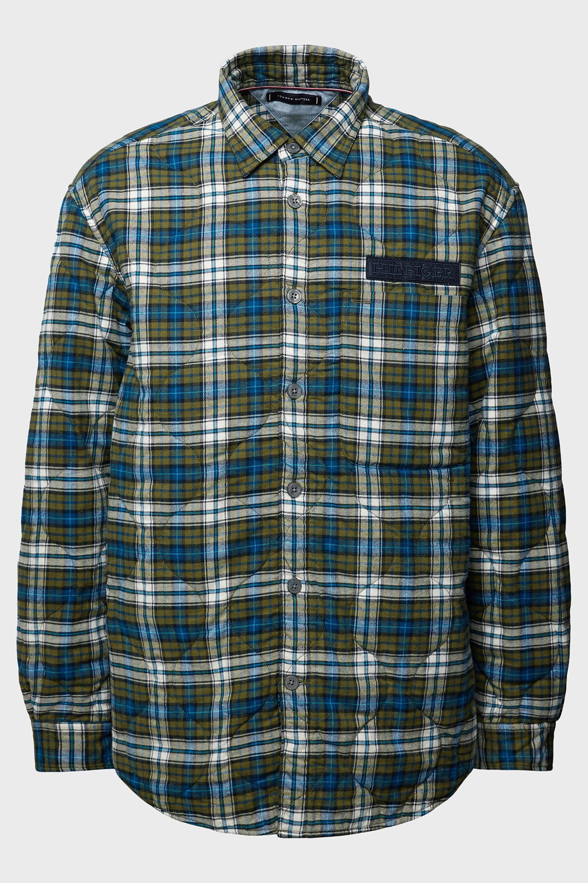 Tommy hilfiger flannel jacket best sale