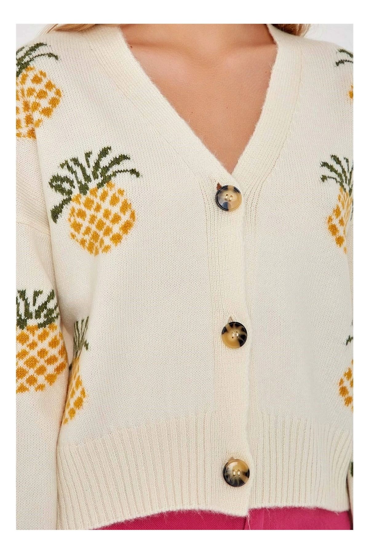 Pineapple cardigan clearance