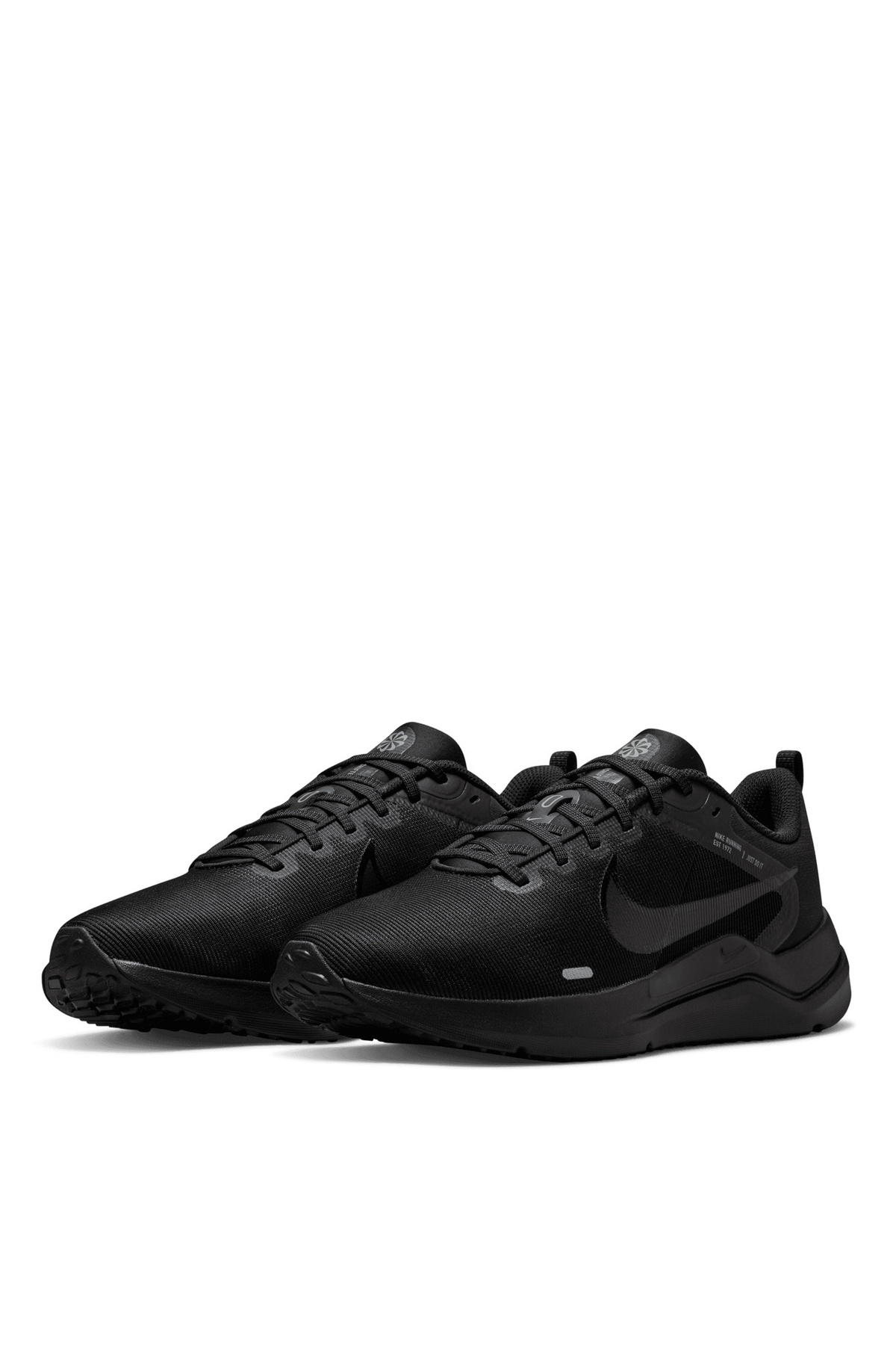 کفش رانینگ مردانه مشکی - خاکستری - نقره‌ای DD9293 002 NIKE DOWNSHIFTER 12 اورجینال - تصویر 3