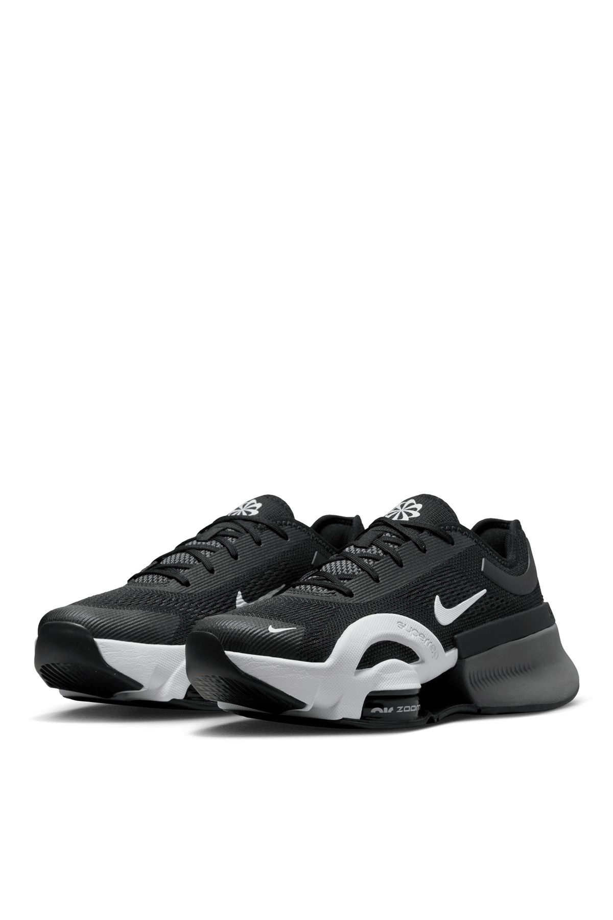 کفش تناسب اندام مشکی زنانه سیاه خاکستری های آموزش نقره ای DO9837 001 W ZOOM Superrep 4 N Nike