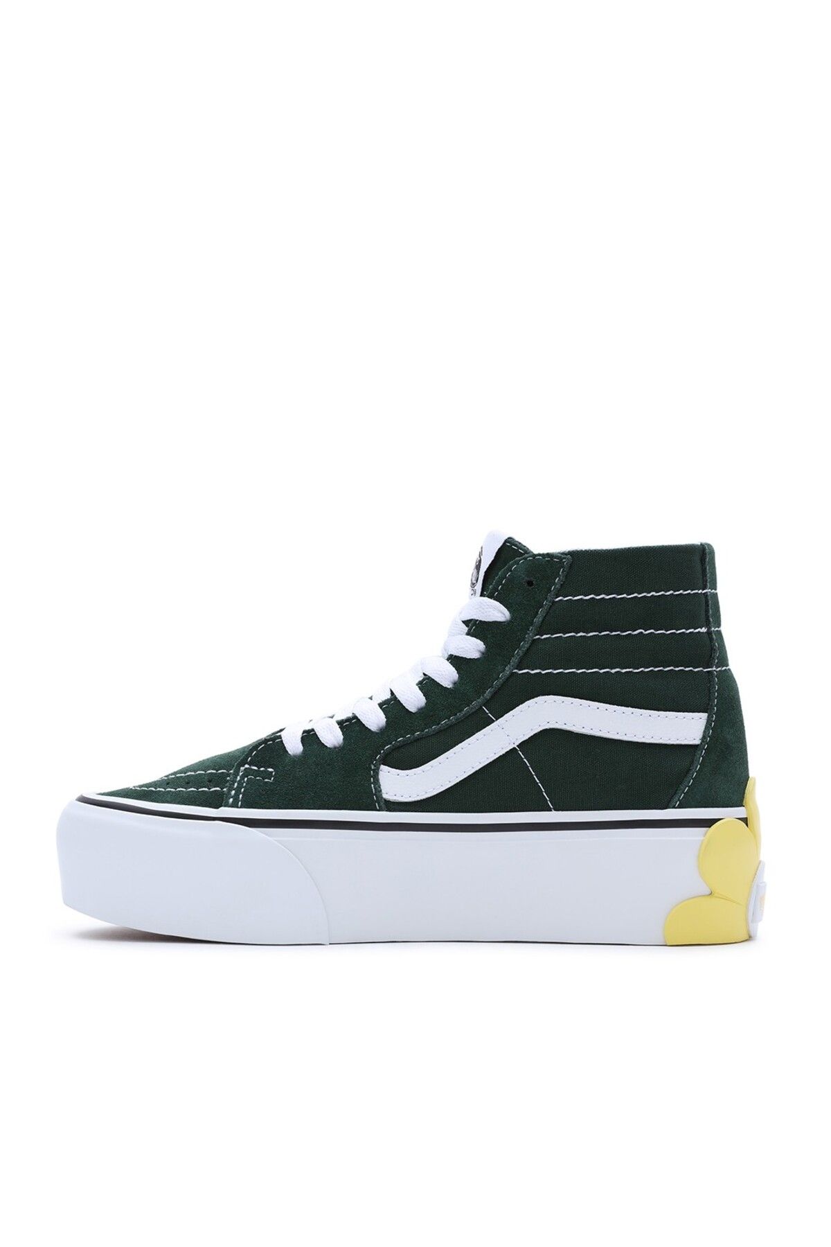 Dark green vans cheap sk8 hi