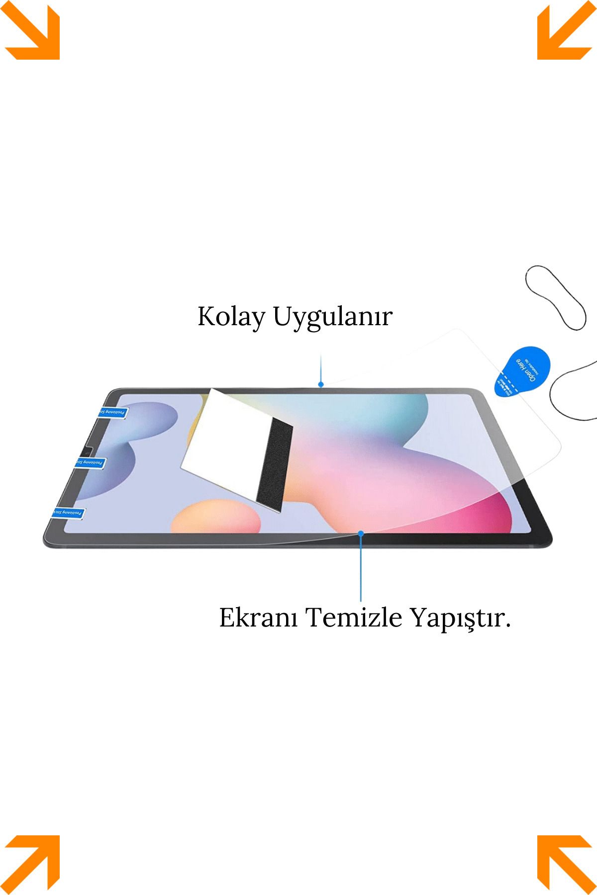Fuchsia-واقي شاشة متوافق مع جهاز Galaxy Tab S9 FE Plus SM-X610، مع ملمس ورقي مضاد للتوهج يشبه الورق 5