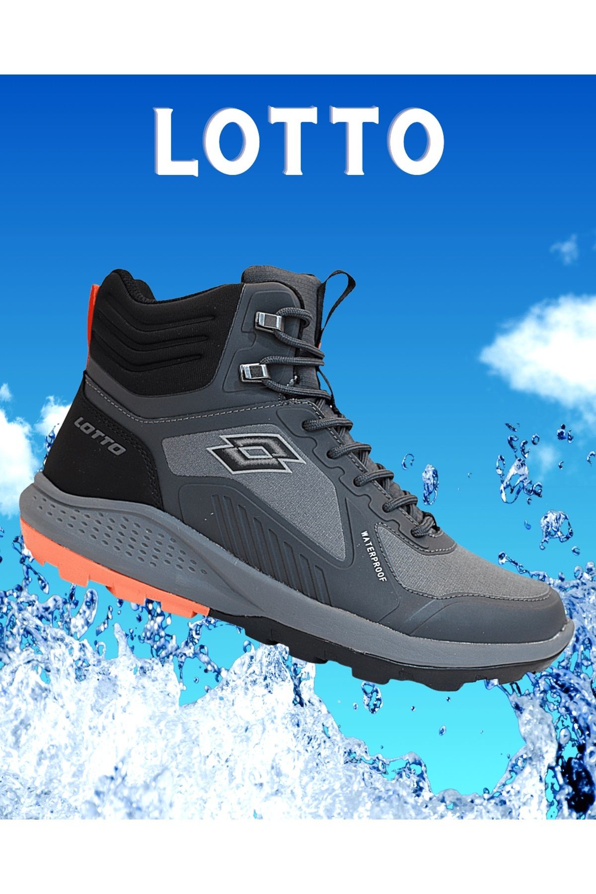 Lotto 1771-کف آناتومیک Crowel کفش ورزشی کوهنوردی ضد آب