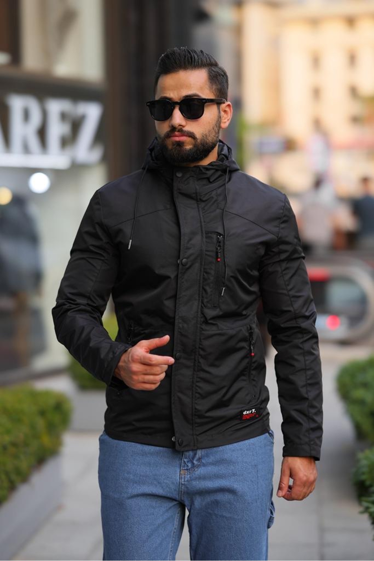 کاپشن مردانه بژ pablo angels | Yeni-0062 اورجینال - تصویر 5