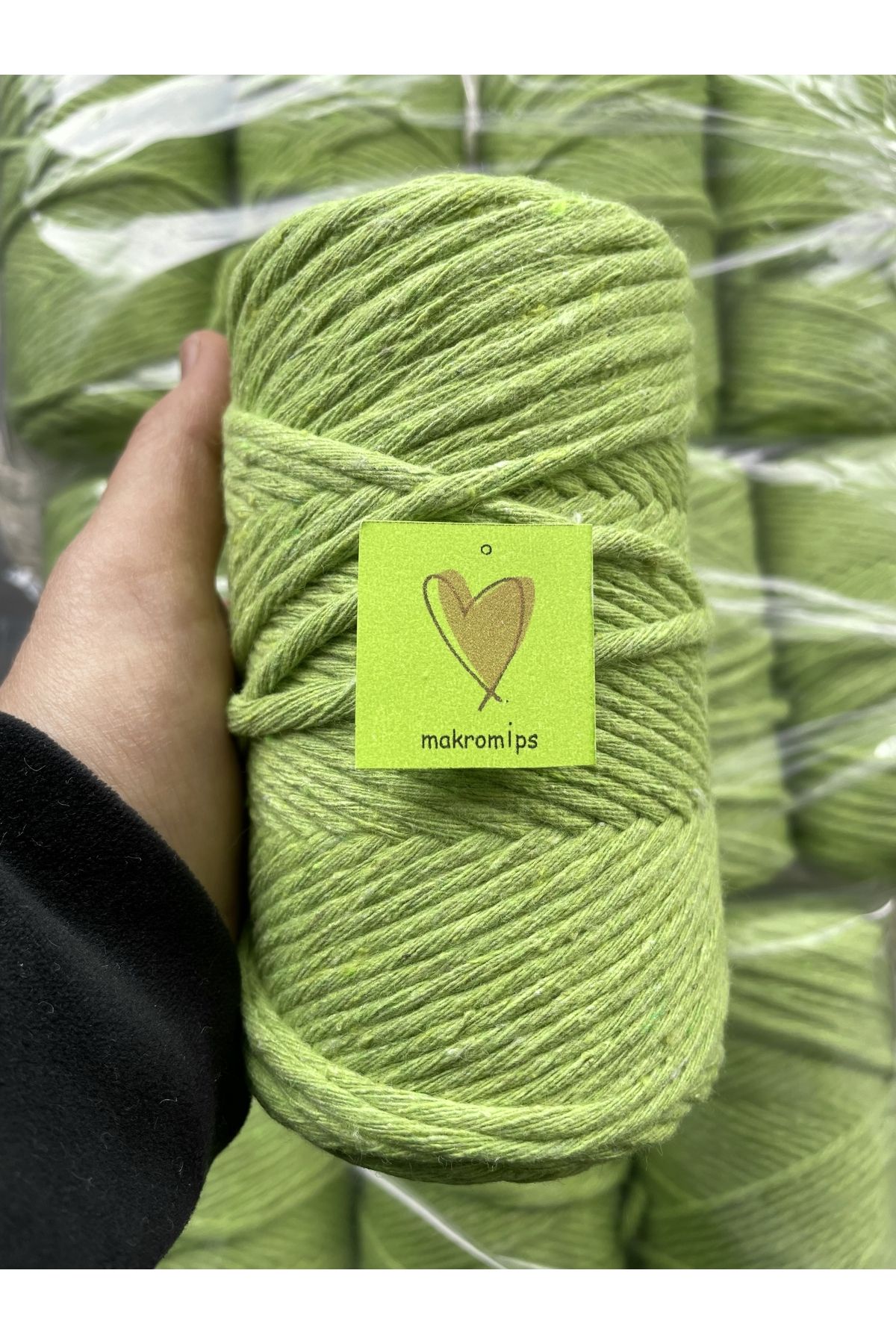 Makromİps-MACROME ROPE ( 250 gr ) SINGLE WRAPPED COTTON SCAN ROPE TWIPE HOBBY MULTI-PURPOSE KEYCHAIN KNITTED BOHEM 1