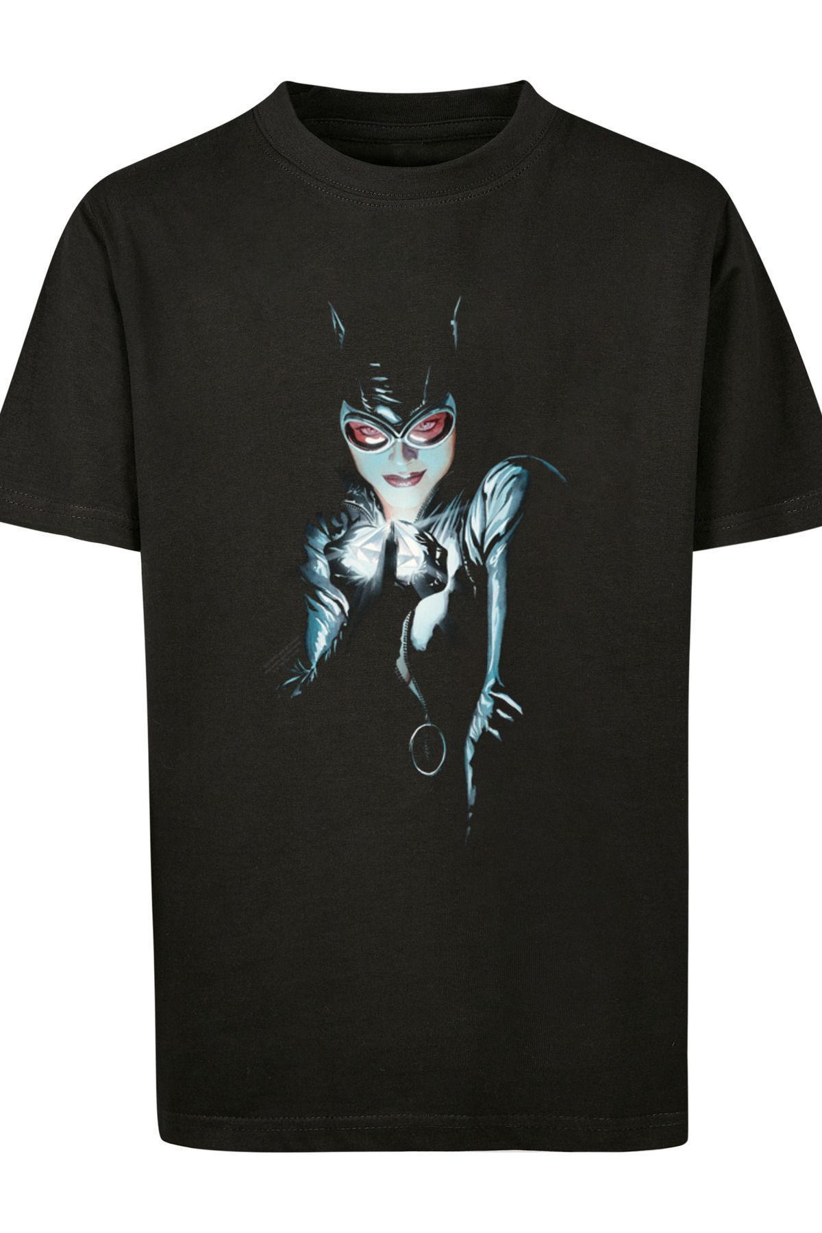 Alex F4NT4STIC - mit Comics Batman Kinder-Basic-T- Kinder Ross DC Trendyol Shirt Catwoman