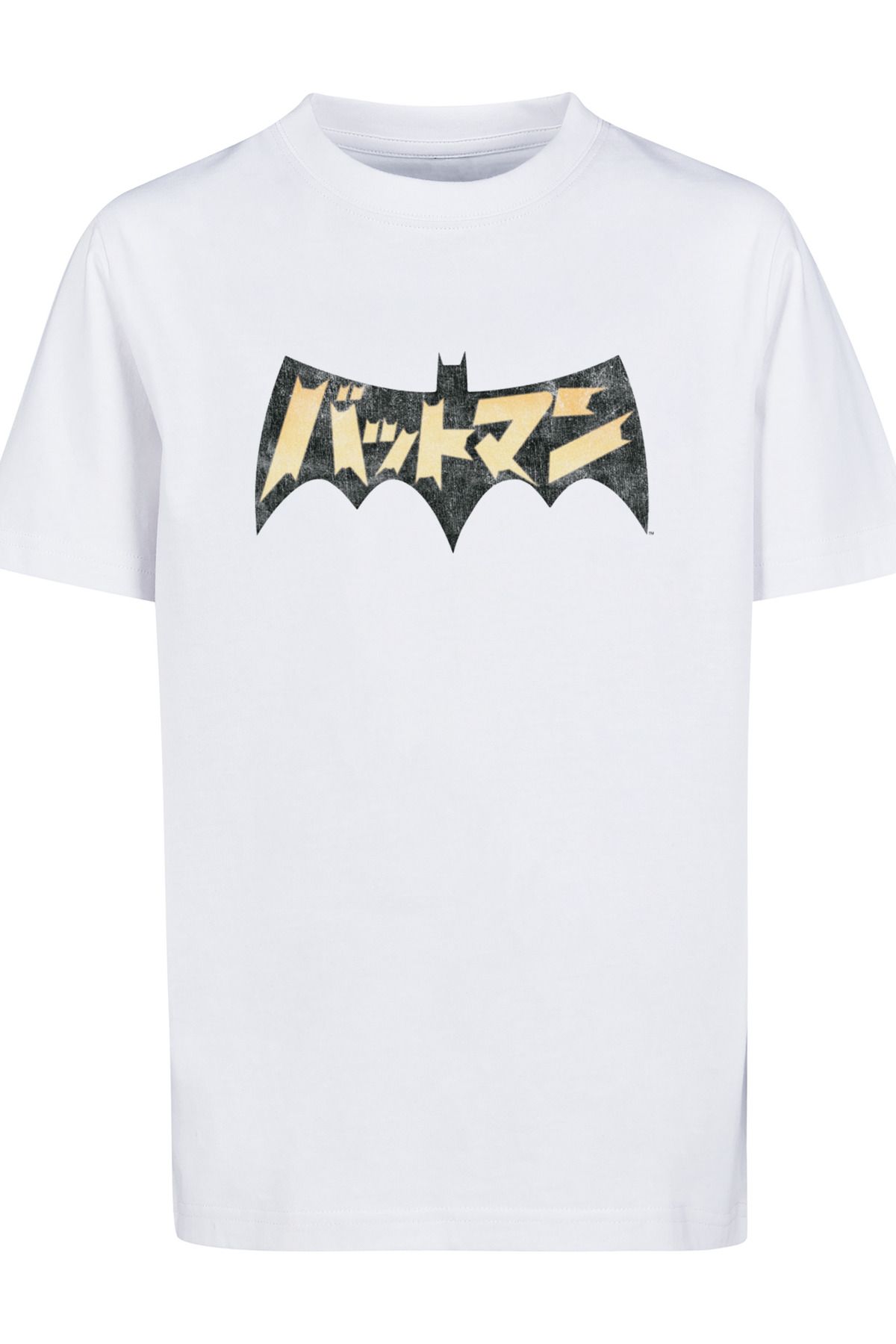 F4NT4STIC Kinder Basic Kids Comics Logo-WHT DC T- mit Trendyol International Batman Shirt 