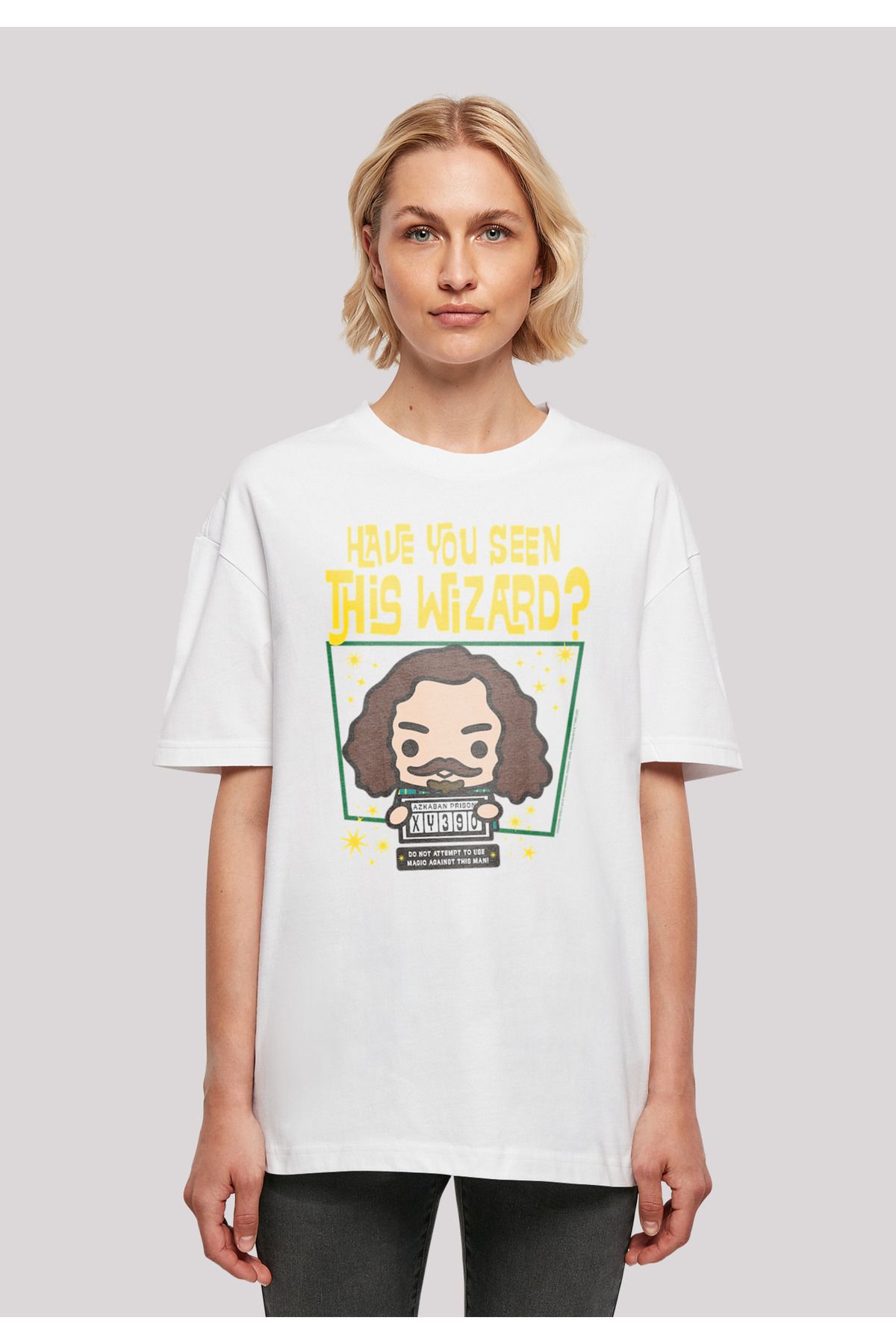 F4NT4STIC Damen Harry Potter Junior Sirius Askaban – Farbe mit übergroßem  Boyfriend-T-Shirt für Damen - Trendyol