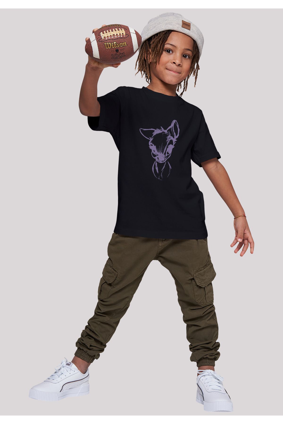 T-Shirt Mood - Basic Bambi Kids mit Kinder Trendyol F4NT4STIC