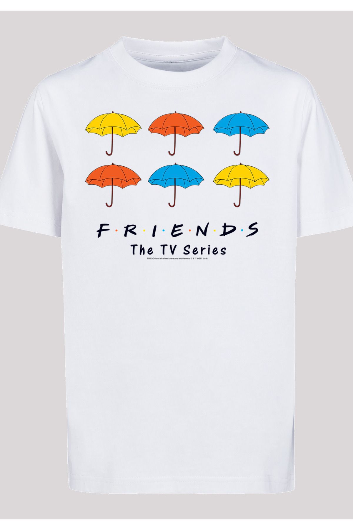 Regenschirme von Farbige Kinder Kinder F4NT4STIC Trendyol für mit - Friends Basic-T-Shirt