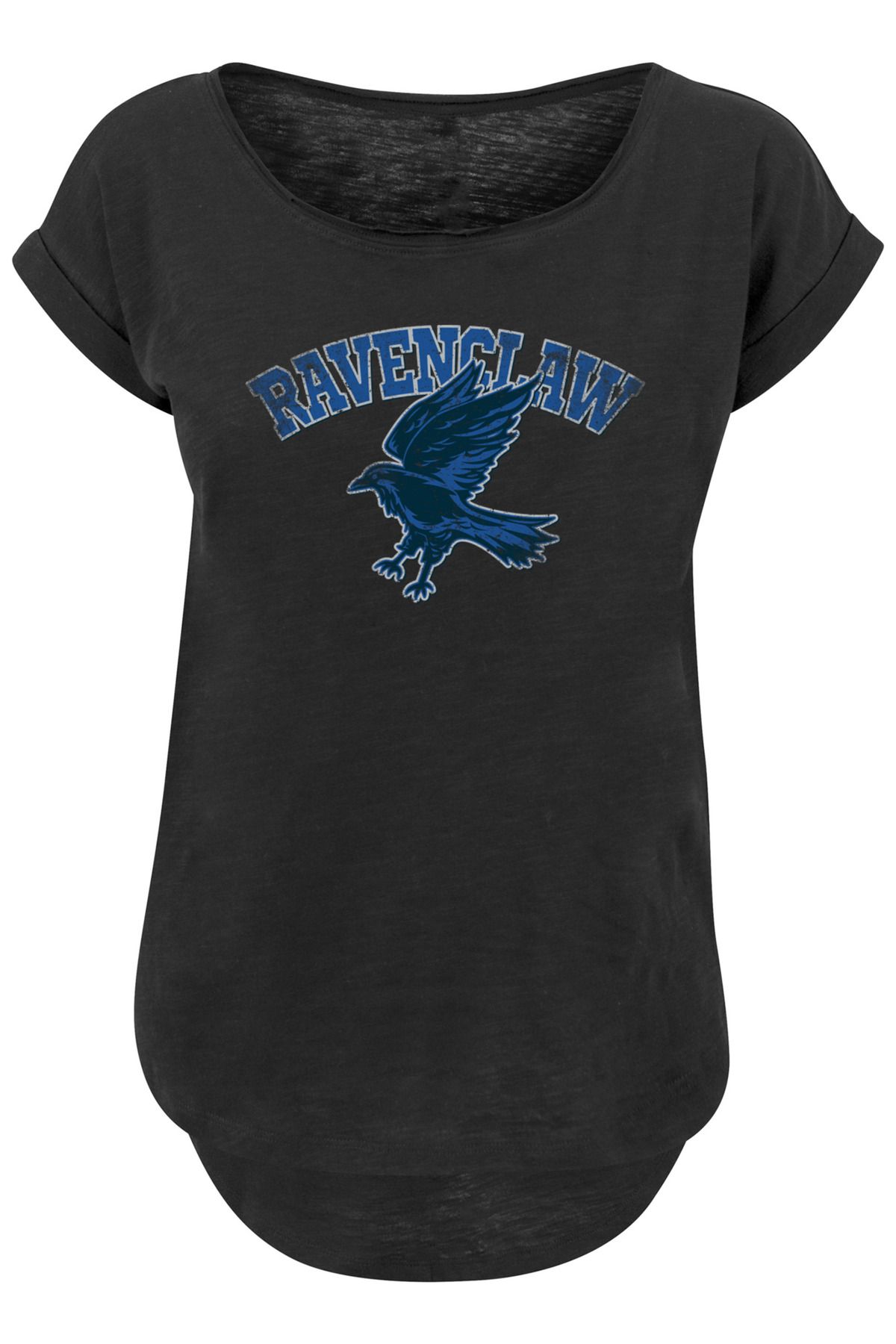 Slub-T- - Shirt für Harry Potter Ravenclaw Trendyol Damen Damen für F4NT4STIC Sport-Emblem mit langem