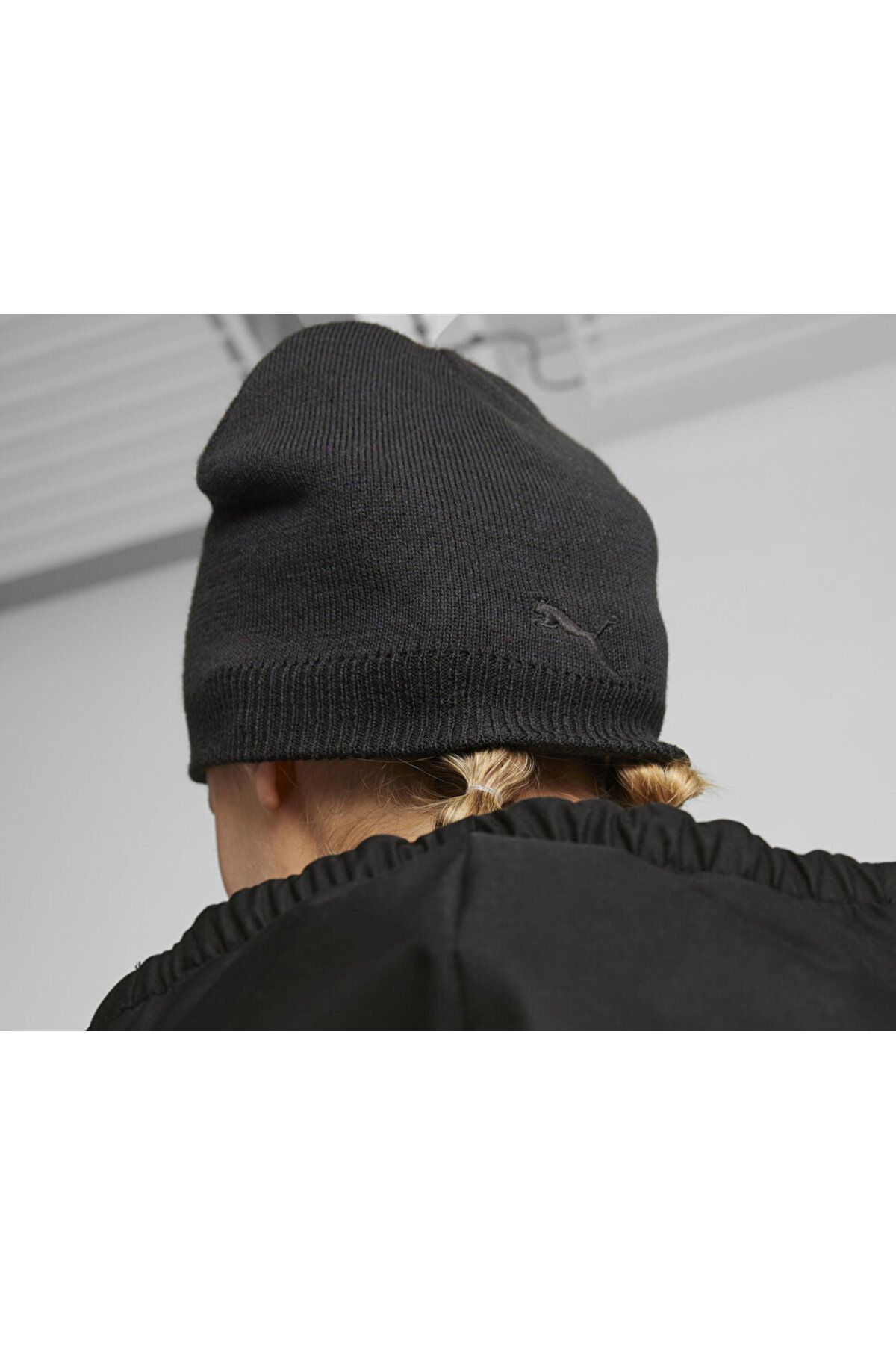 کلاه بافتنی مشکی مردانه و زنانه فراری Sptwr Beanie Beret 2477501 Puma