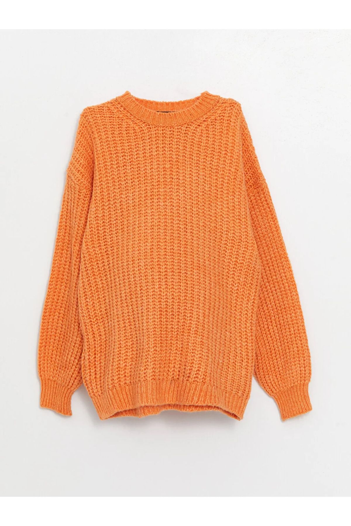 LC Waikiki-LCWAIKIKI Maternity Crew Neck Plain Long Sleeve Maternity Knitwear Sweater 6