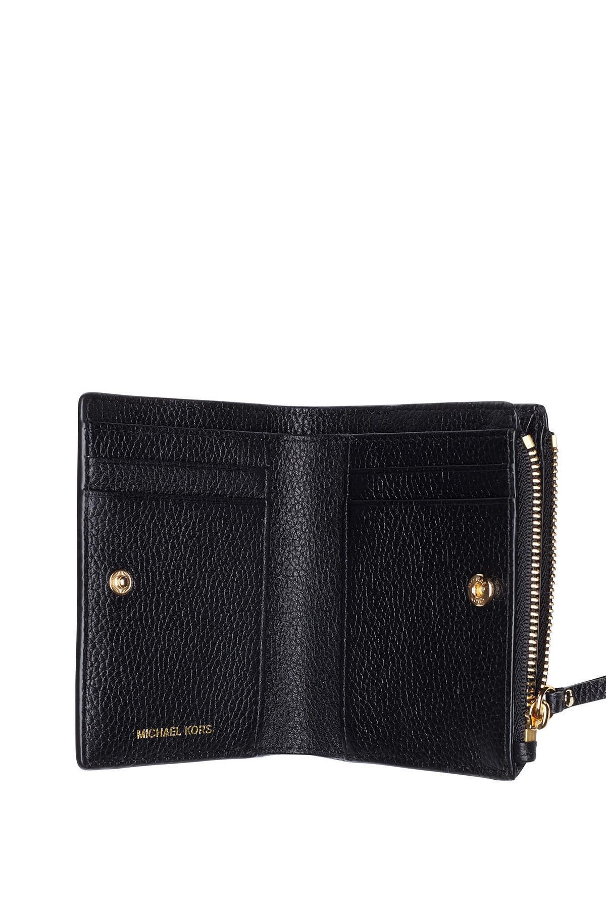 Mk wallet black new arrivals