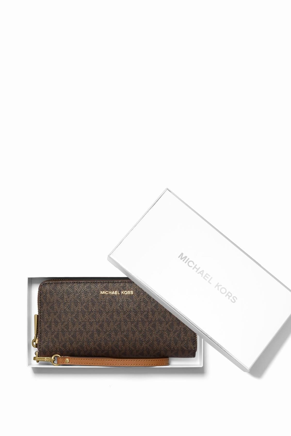 Michael Kors Wallet Brown Plain Trendyol