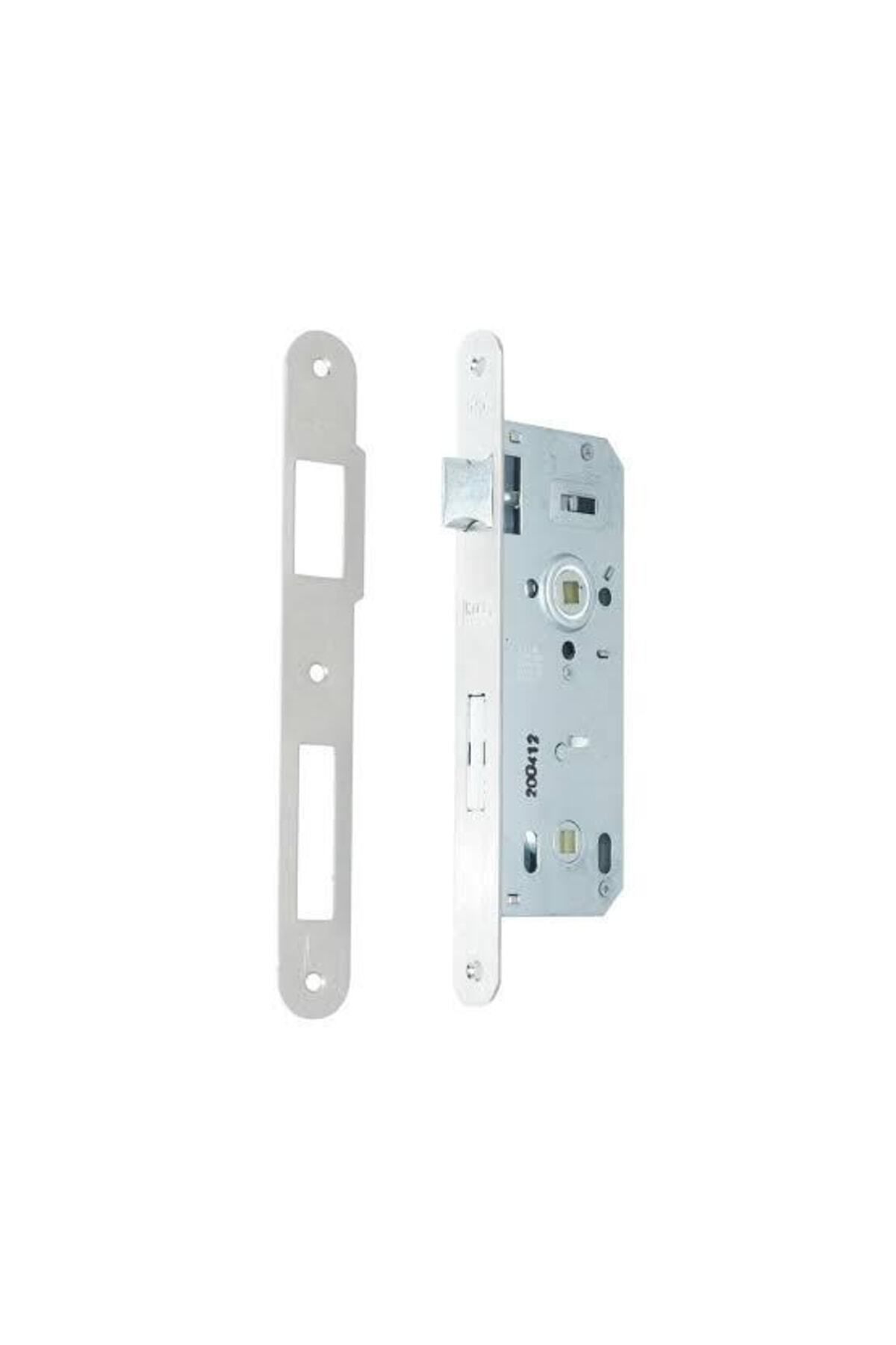 ARON-Sofuoğlu Şebboy Badge Nickel Satin (BATHROOM-WC) Door Handle & (BATHROOM-WC) Door Lock 1 Set 6