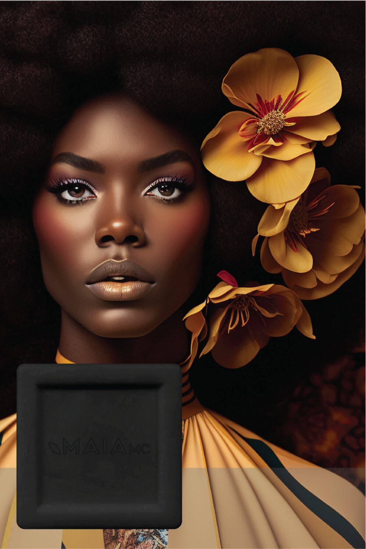 Maia mc-African Black Soap 150 gr 3
