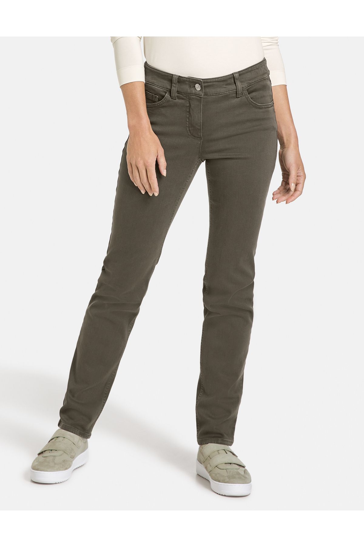 Jeans 5-Pocket Gerry Weber lang Best4me Kurzgröße Trendyol - Hose Hose Slim Fit