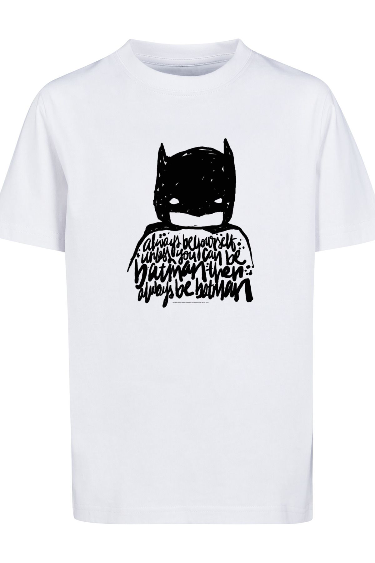 F4NT4STIC Kinder DC Comics Batman Always Be Yourself und Batman mit Kids  Basic T-Shirt - Trendyol