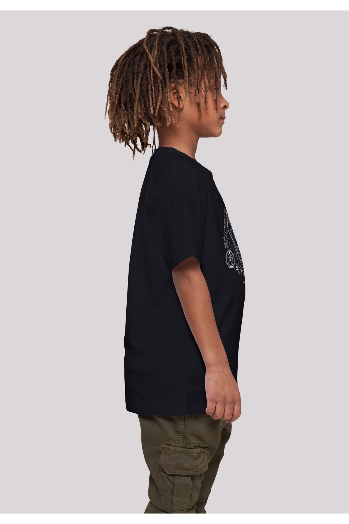 F4NT4STIC Kinder Slytherin-Siegel Potter Harry - mit Trendyol Kinder-Basic-T-Shirt